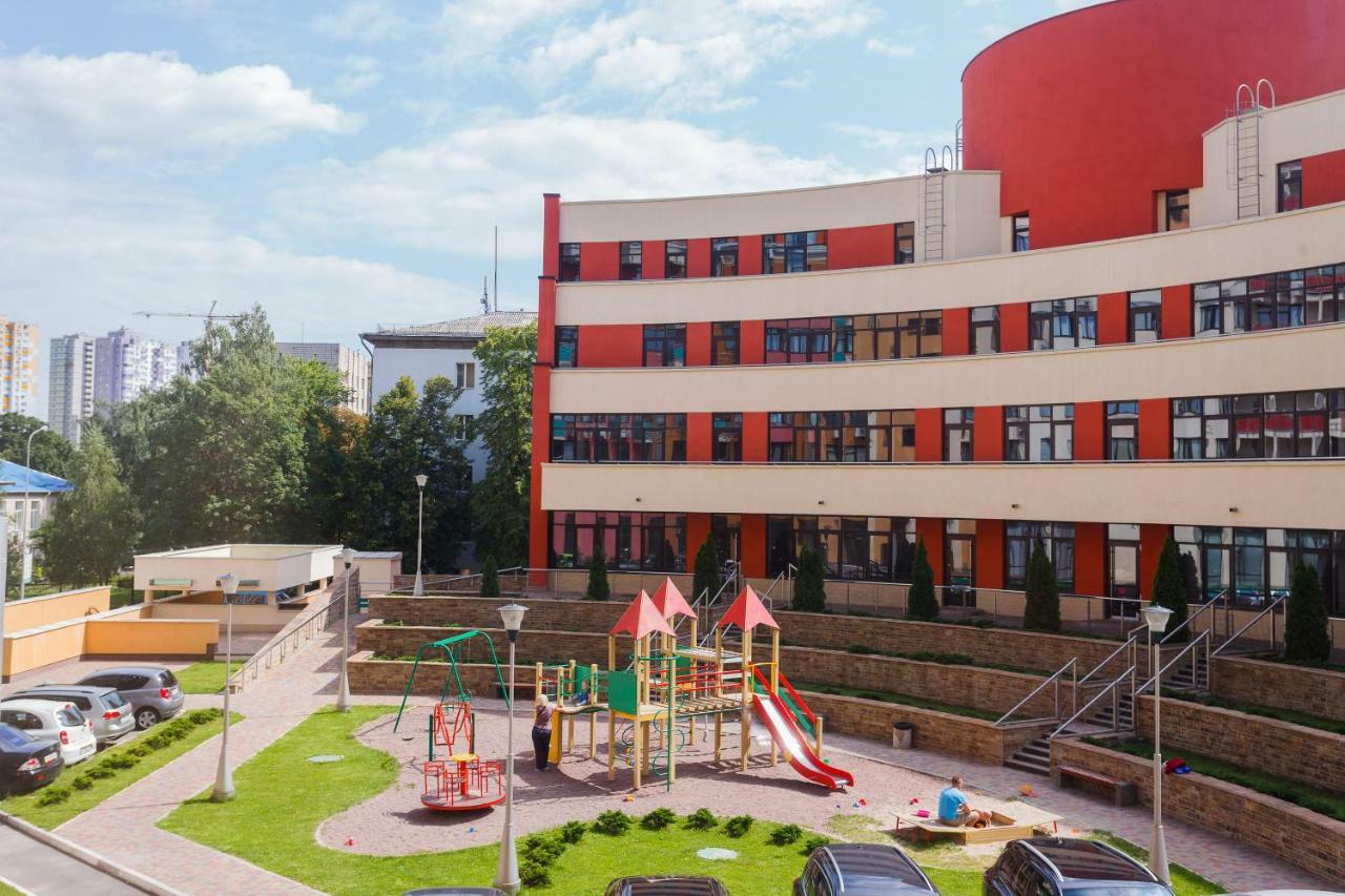 Солнечная Квартира На Ломоносова 71, Вднх Киев Экстерьер фото